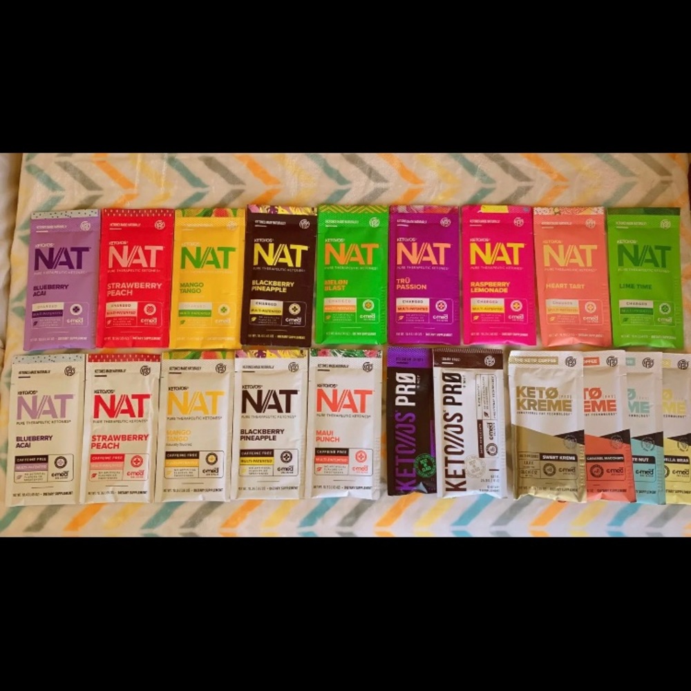 NAT ketones - Variety 3 Packs w/new melon blast